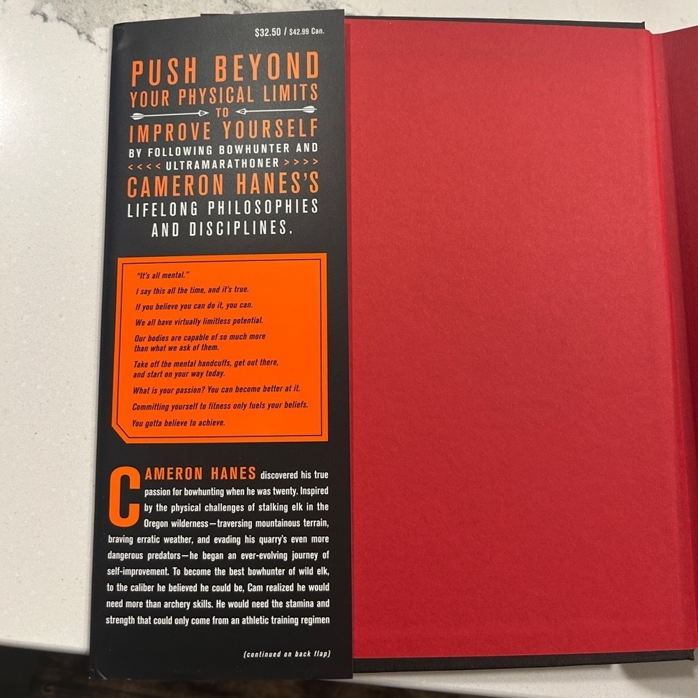 Hardcover Book • Endure by Cameron Hanes - Picture 3 of 4